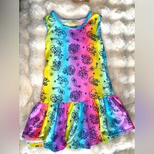 My Little Pony girls rainbow dress size 6/6x